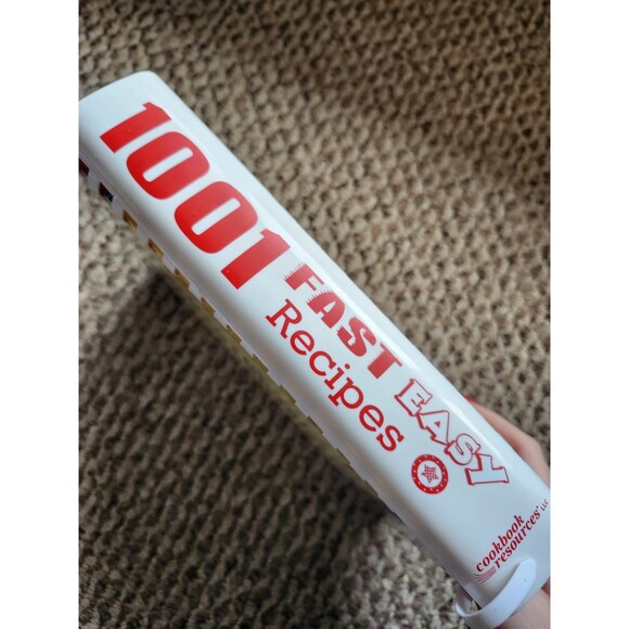 1001 Fast Easy Recipes by Nancy Bohanan First Print 2007 HC Spiral Cookbook - Picture 15 of 16